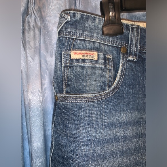 Tokyo Laundry Jean Shorts Jorts Japanese Brand Size 34 - Picture 3 of 7